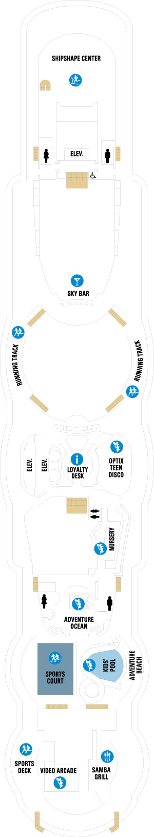 Deck 12 Plan