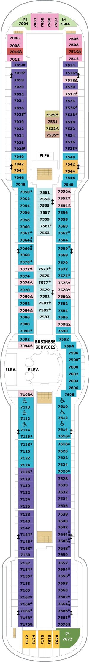 Deck 7 Plan