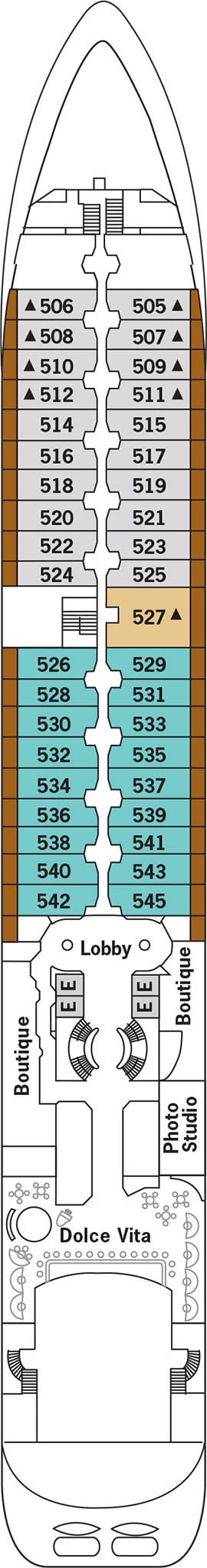 Deck 5 Plan