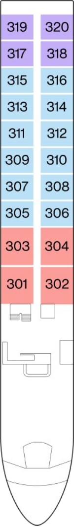 Porto Deck Plan