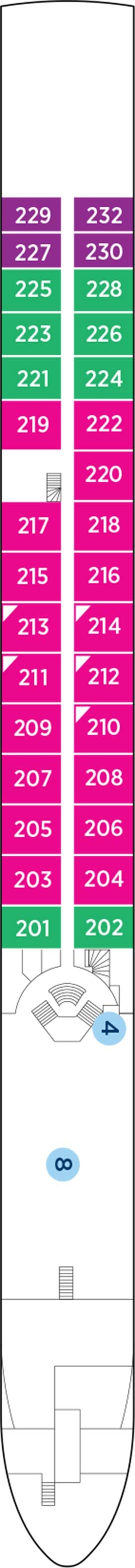 Cello Deck Plan