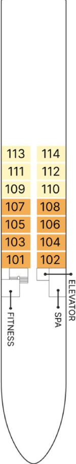 Douro Deck Plan