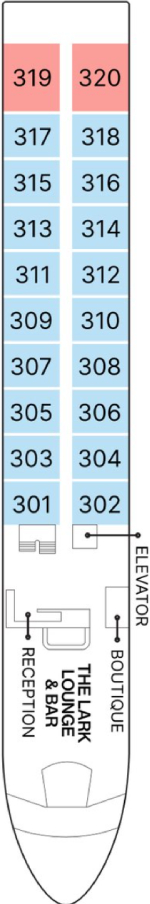Porto Deck Plan