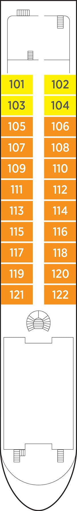 Tonle - Main Deck Plan