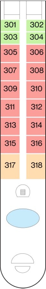 Sadec - Sun Deck Plan