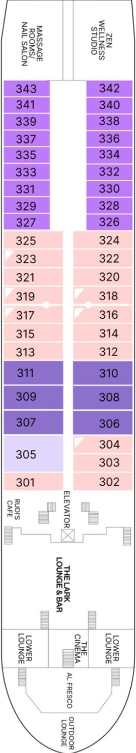 Violin Deck Plan