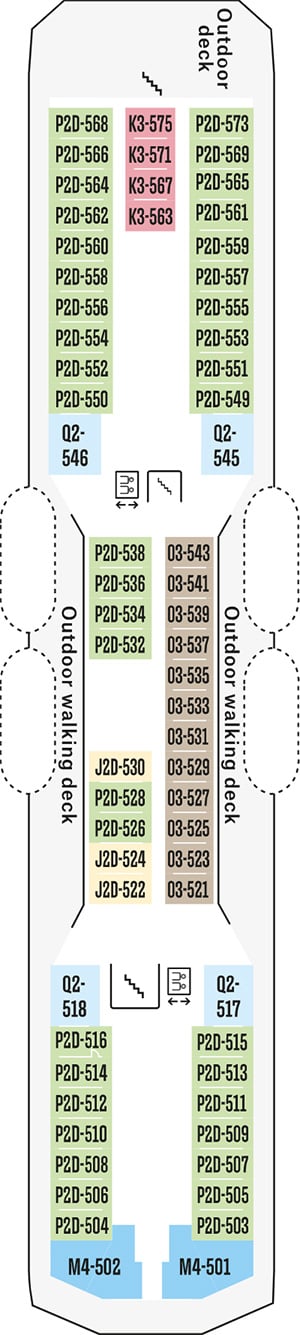 Deck 5 Plan