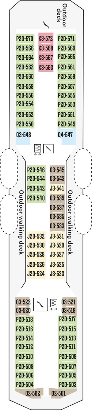 Deck 5 Plan