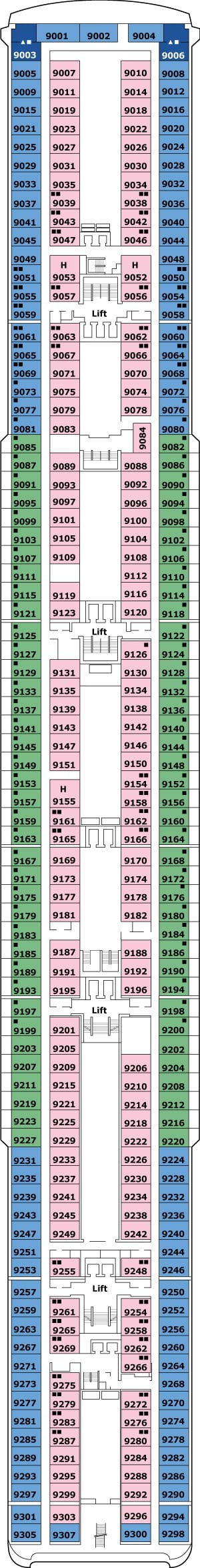9 - Albinoni Deck Plan