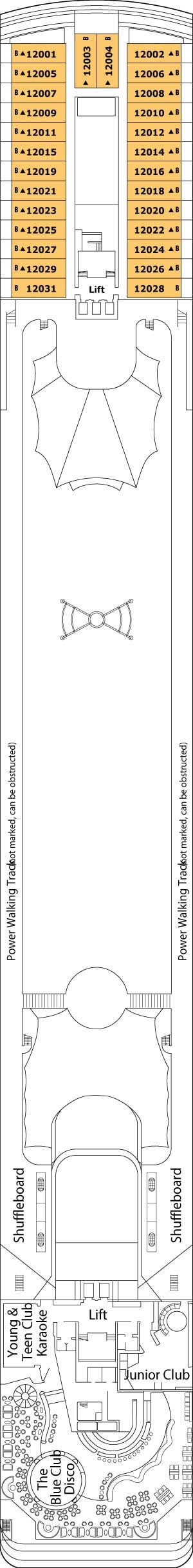 12 - Rossini Deck Plan