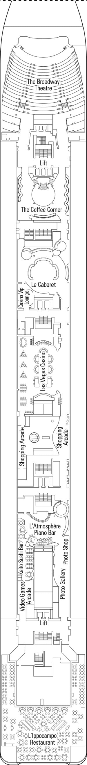 6 - Puccini Deck Plan