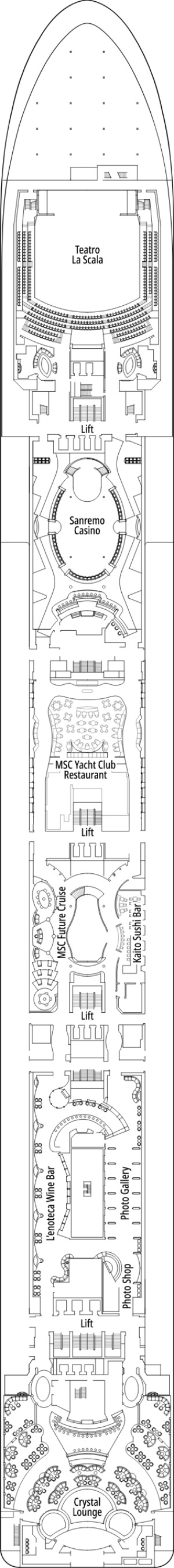 7 - Maestoso Deck Plan