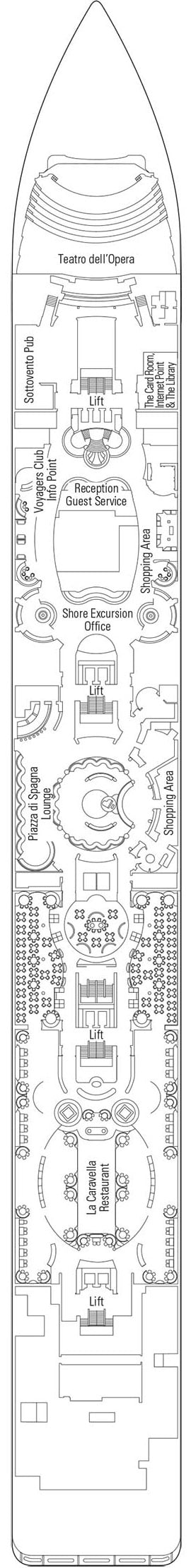 5 - Aida Deck Plan