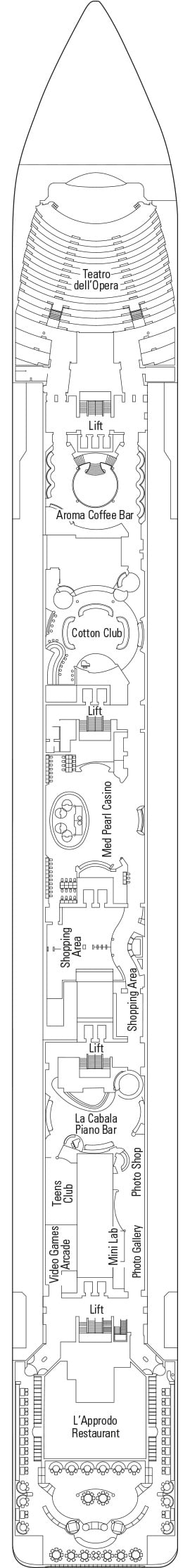 6 - Otello Deck Plan