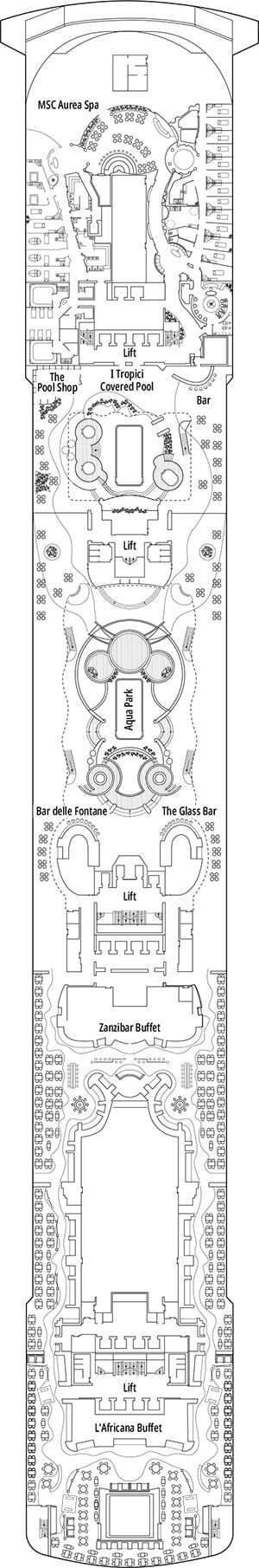 14 - Miraggio Deck Plan