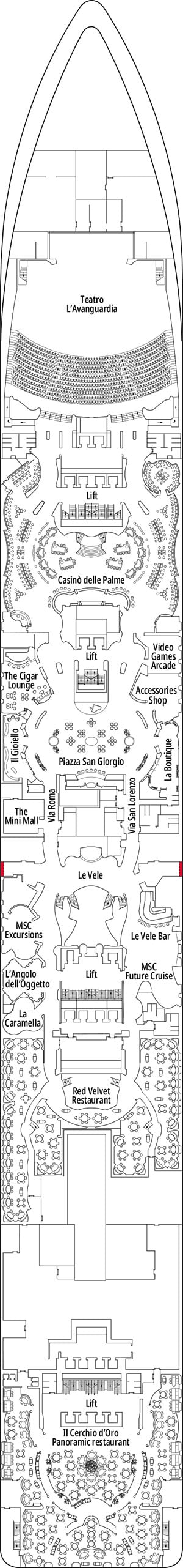 6 - Magnifico Deck Plan