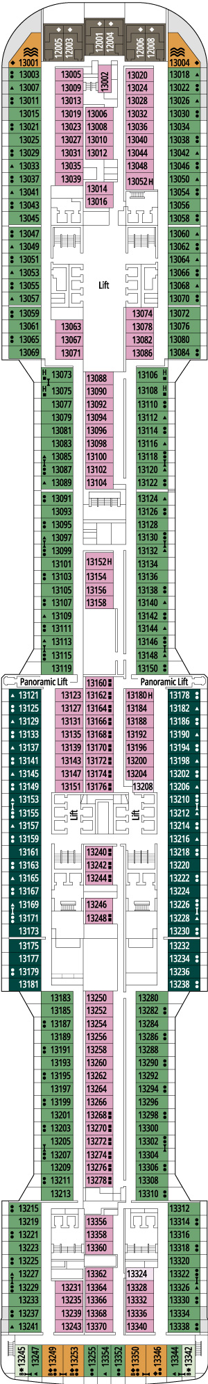 Deck 13 Plan