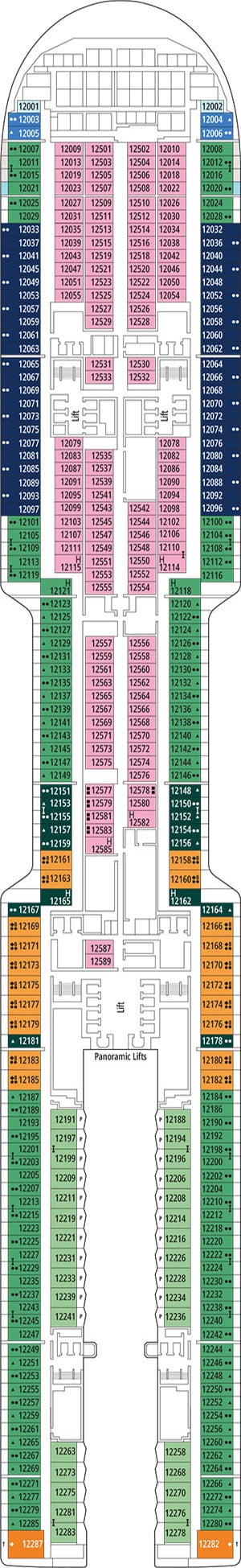 Deck 12 Plan