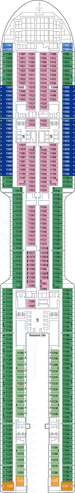 Deck 11 Plan