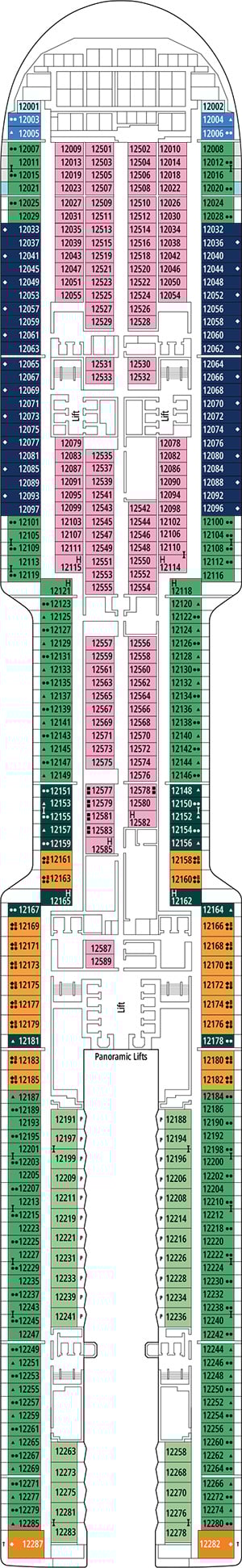 Deck 12 Plan
