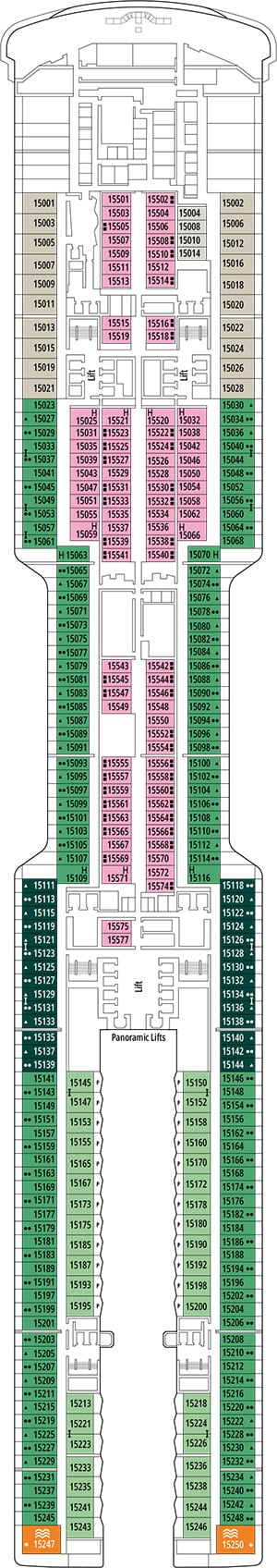 Deck 15 Plan