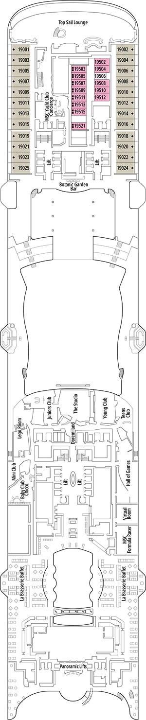 Deck 19 Plan