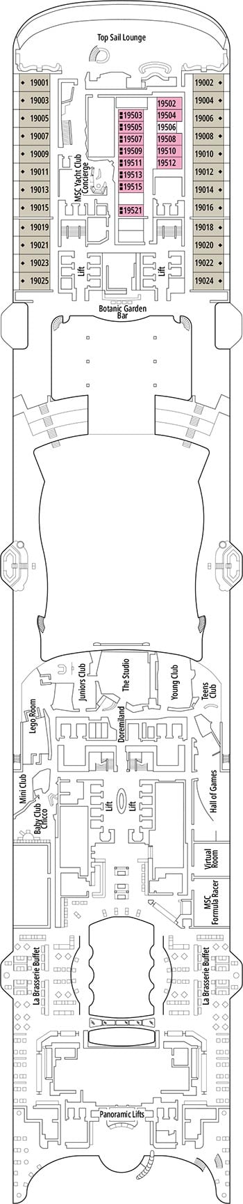 Deck 19 Plan