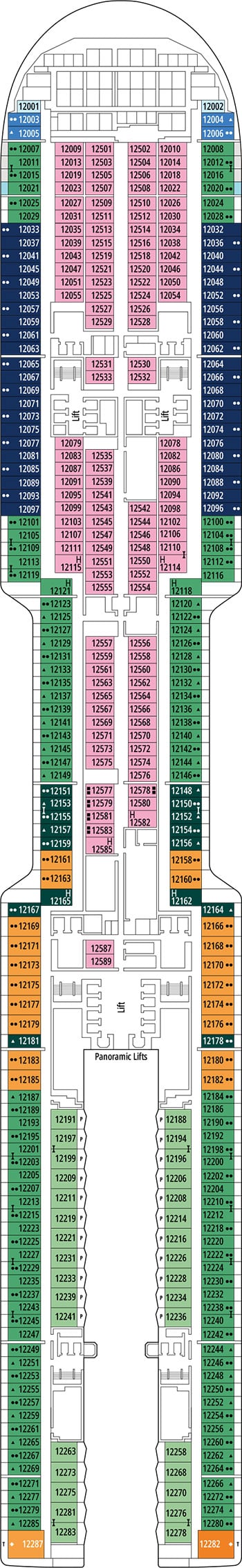 Deck 12 Plan