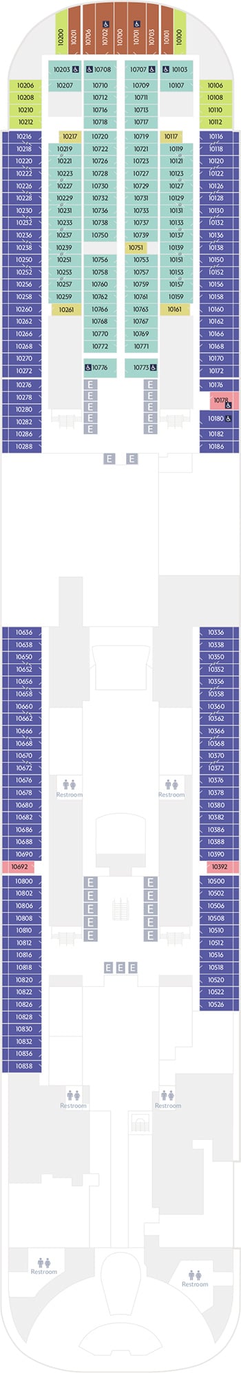 Deck 10 Plan