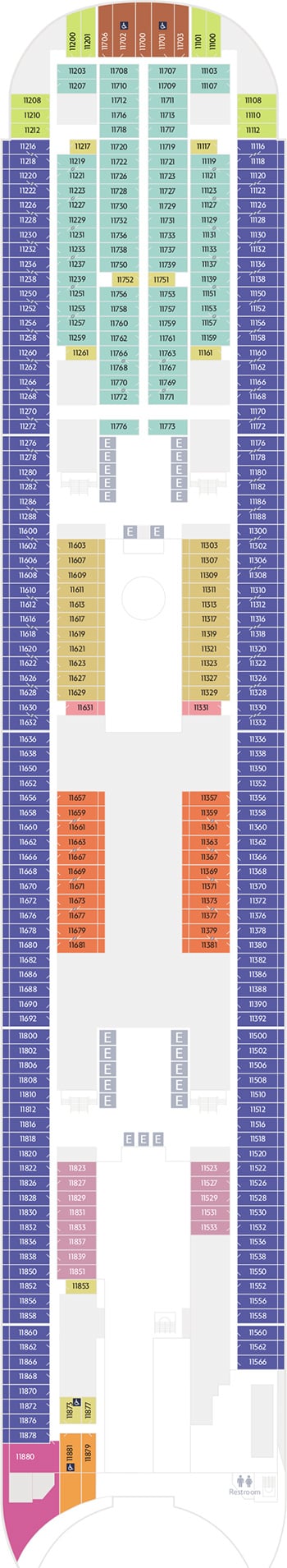 Deck 11 Plan
