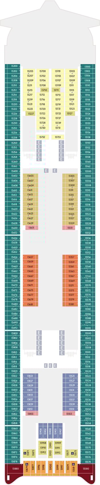 Deck 13 Plan