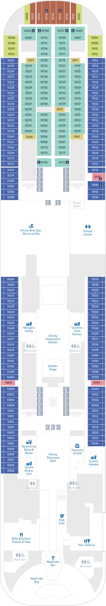 Deck 10 Plan